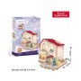 Cubic Fun - Puzzle 3D Led Casa De Vacanta 116 Piese Cubic Fun - 3